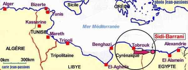 carte désert sept-déc. 1940