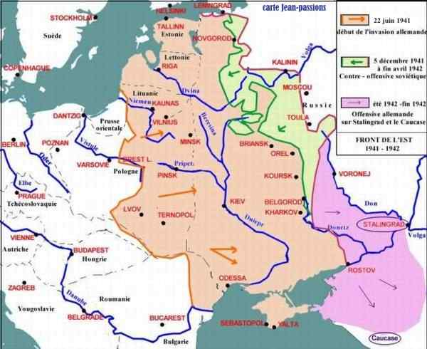 le front de l'Est 1941-42