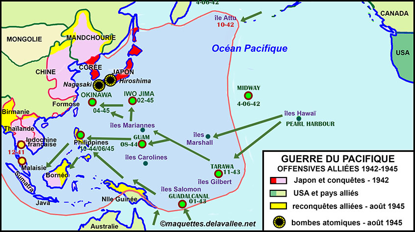 guerre du Pacifique 1942-45