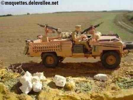 Sultanat d'Oman - Guerre du Dhofar 1964-1976 -Land Rover Pink Panther