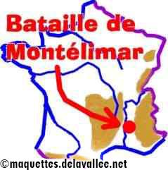 carte situant Montlimar