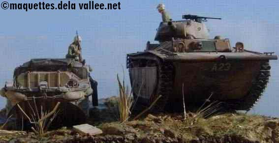 La conqute d'Iwo-Jima - DUKW & LVT-(A)4