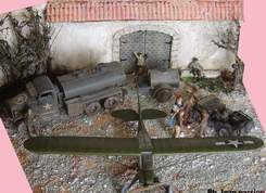 26 - Diorama Bataille de Montlimar (Drme) (Aot 1944)