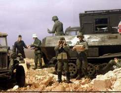 47 - Diorama Opration Barbarossa - vers l'URSS (juin 1941)