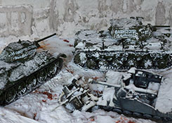 77 - Diorama Bataille de Stalingrad (17 juillet 1942 - 2 fvrier 1943)
