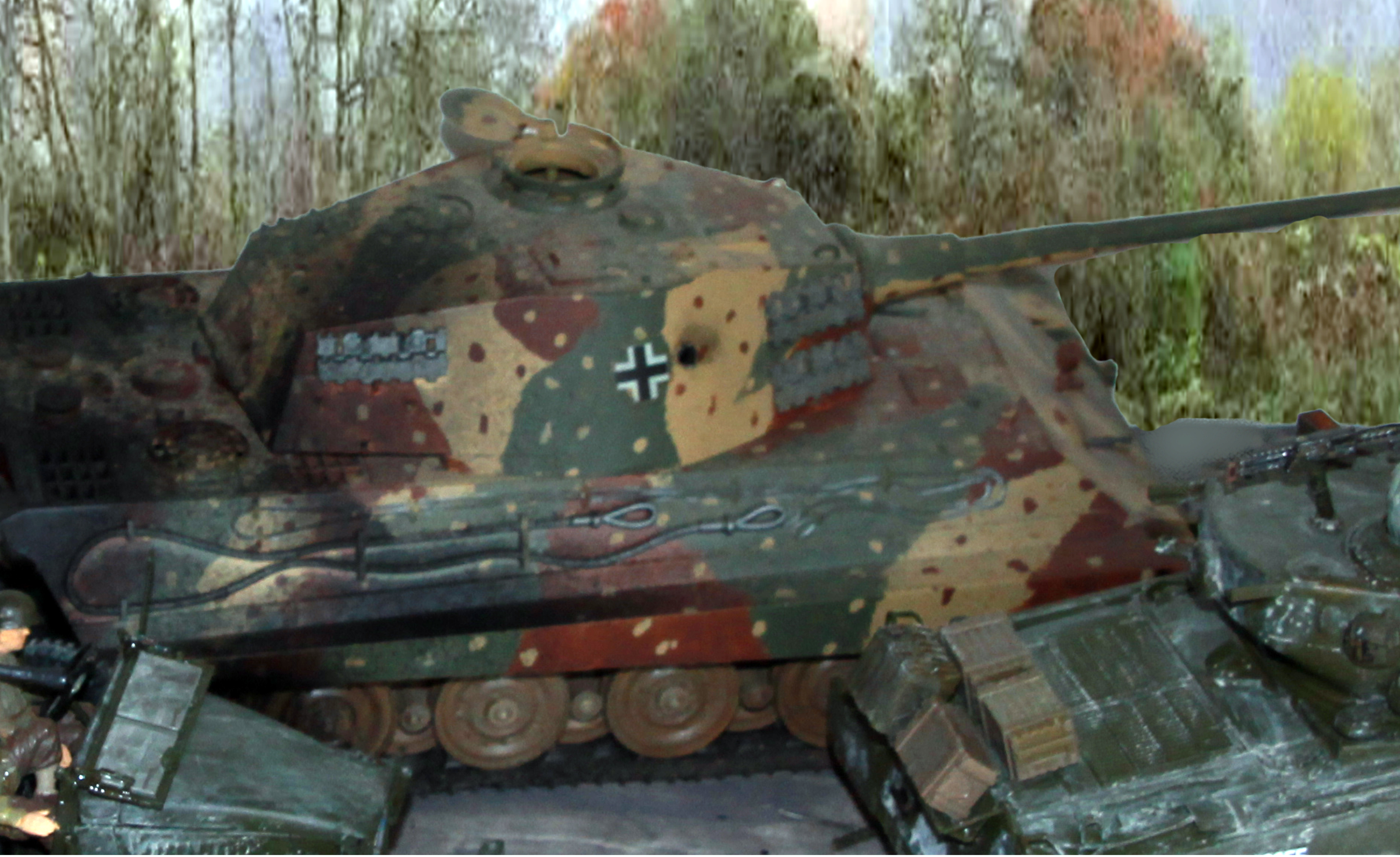 Maquette 203 - Tiger II - Knigstiger
