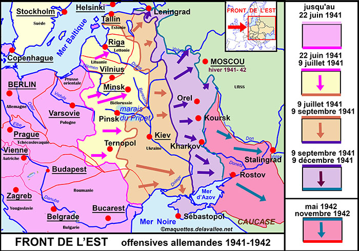le front de l'Est 1941-42