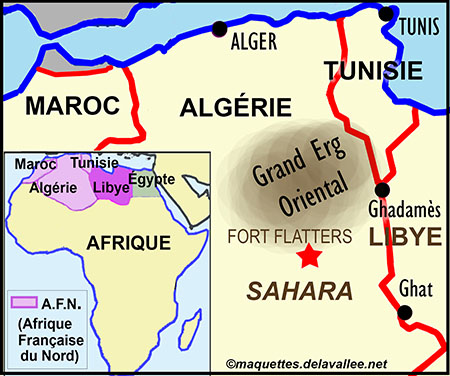 carte Sahara