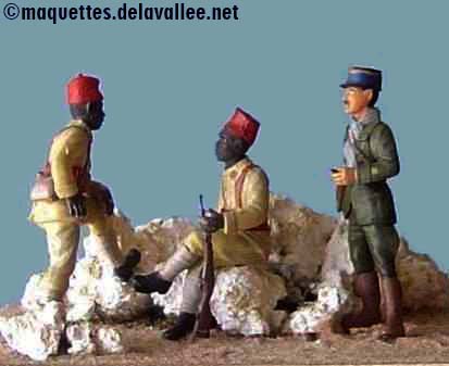 Raids sur le Fezzan 1942 - Tirailleurs Sénégalais