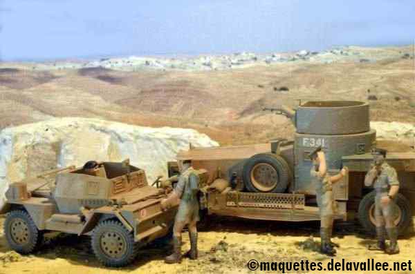 Sidi Barrani 1940 - Roll Royce et Daimler Dingo