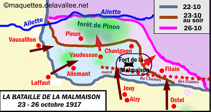 carte Malmaison-1917
