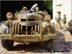 1 - Diorama Raids SAS LRDG - Cyrénaïque (Libye) (avril 1942)