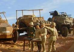 19 - Diorama 2e offensive de Rommel (Libye) (Février 1942)