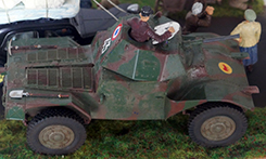 Maquette 231 - Panhard 178 AMD-35 + équipage