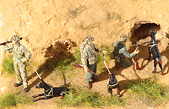 Maquette 242 - Chiens de guerre des Marines